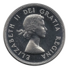 Pièce de 5 cents canadienne en nickel de 1964. Canada Five Cents Castor BU