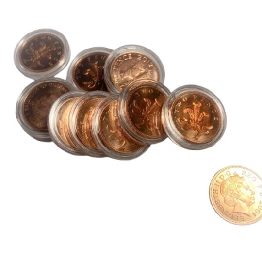 2012 Great Britain UK Two Pence New Pence Coin BU Uncirculated Coin