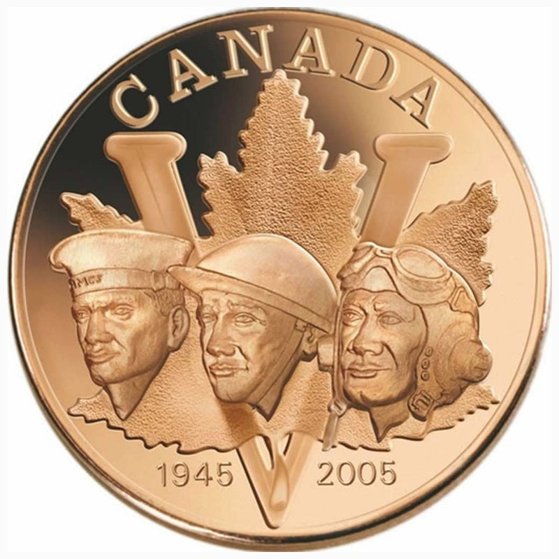 2005 V-E Day 60th Anniversary Coin, Medallion & CD Set