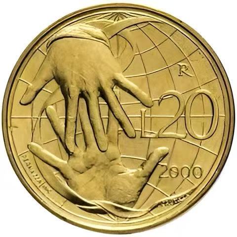 1993 Italien 500 Lire VF