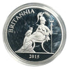 Lucky Coin Britain Britannia Goddess in Protective Plastic Capsule