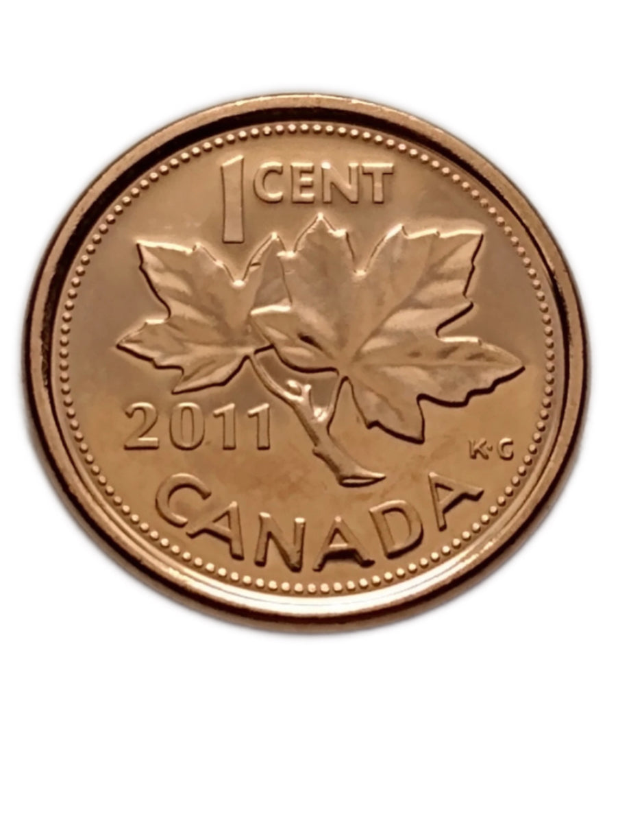 2011 Canada One Cent BU magnetisch