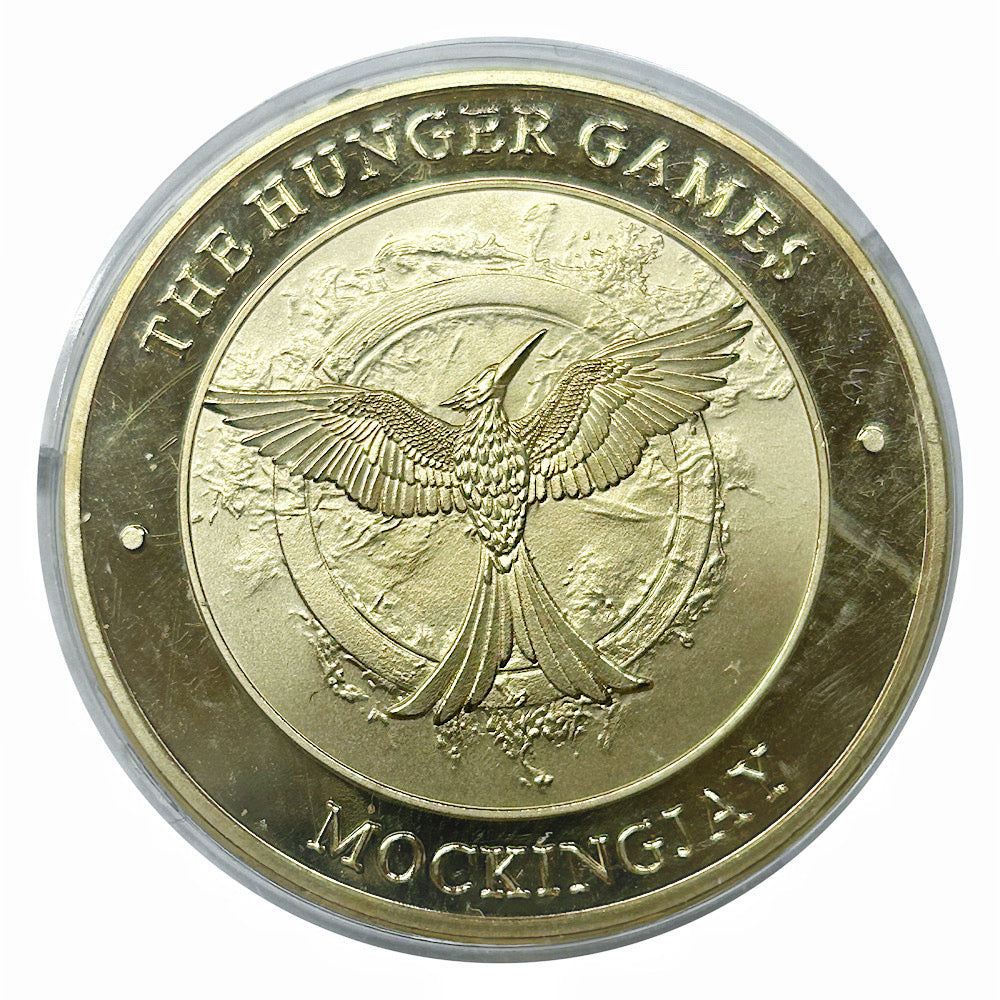 Lucky Craft Copper  Coin Joan of Arc Guardian Angel in Capsule
