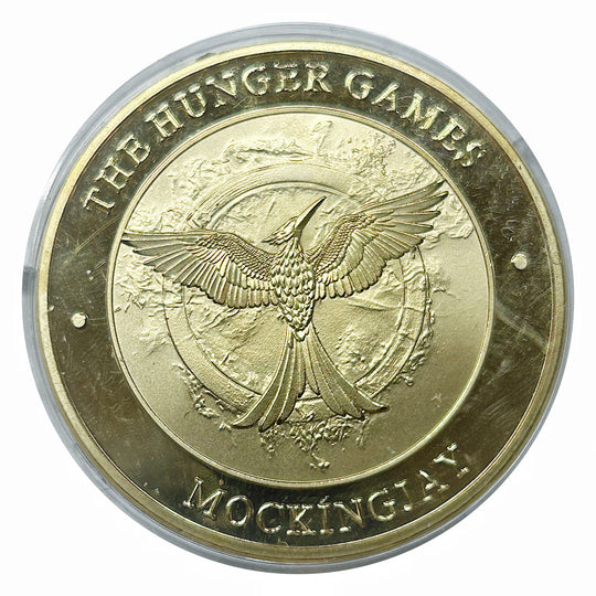 Lucky Craft Copper  Coin Joan of Arc Guardian Angel in Capsule