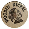 Wooden Nickel Vintage Advertising Token Collectible