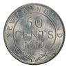 1919 C Canada Silver 50 cents Newfoundland  Coin VG