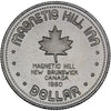 1985 Magnetic Hill - $1 Municipal Trade Token - UNC