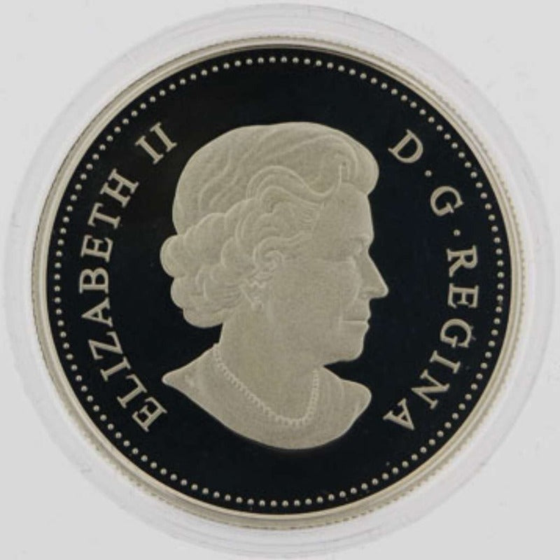 2015 Canada $5 Year of the Sheep 3/4 oz .9999 Silver Color Proof
