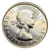 1960 Canadian Silver Dollar Coin  MS60