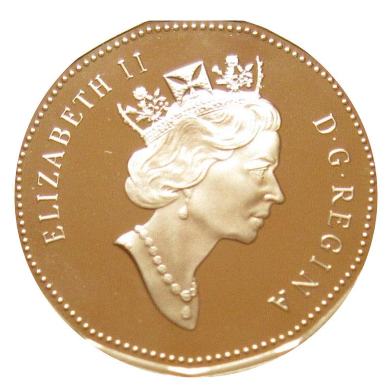 1997 Old Effigy CANADA Loonie One Dollar PROOF LIKE UNC