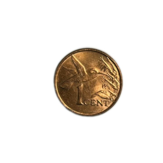 2010 Trinidad & Tobago One Cent Hummingbird UNC