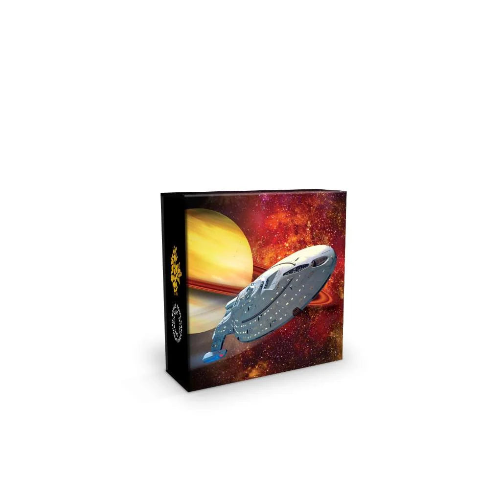 2018 Canada $10 Star Trek USS Voyager NCC-74656 .9999 Silver Glow Proof Coin