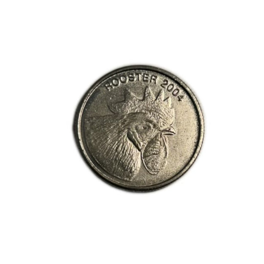 2004 Cape Verde 5 Escudos Coins Rooster UNC