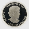 2008 Canada $25 Figure Skating Vancouver 2010 Olympics .925 Silver Proof Coin