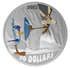 2015 $30 2oz Fine Silver Coin Looney Tunes Classic Scenes: Fast and Furry-ous