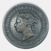 1887 Queen Victoria large one cent high grade VG