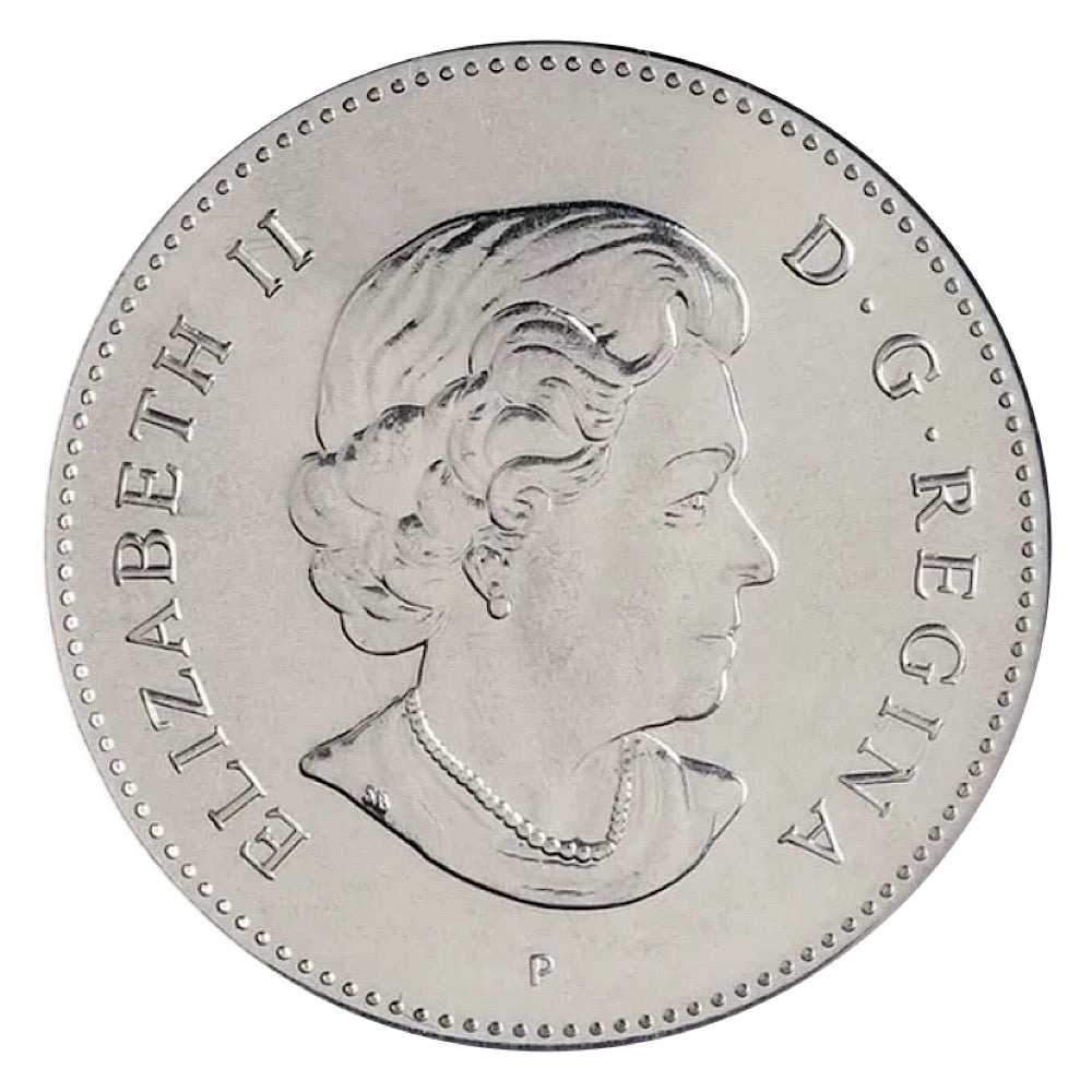 2005 Canada 5 Cents “Victory” WWII Commemorative Coin 60th Anniversary VE Day BU