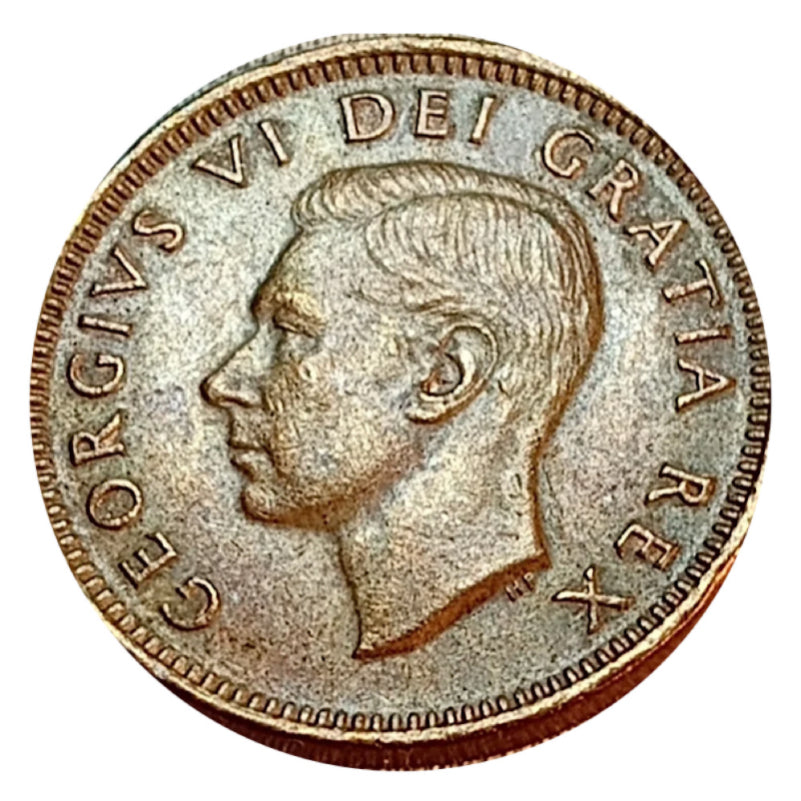 1950 Kanada One Cent VF