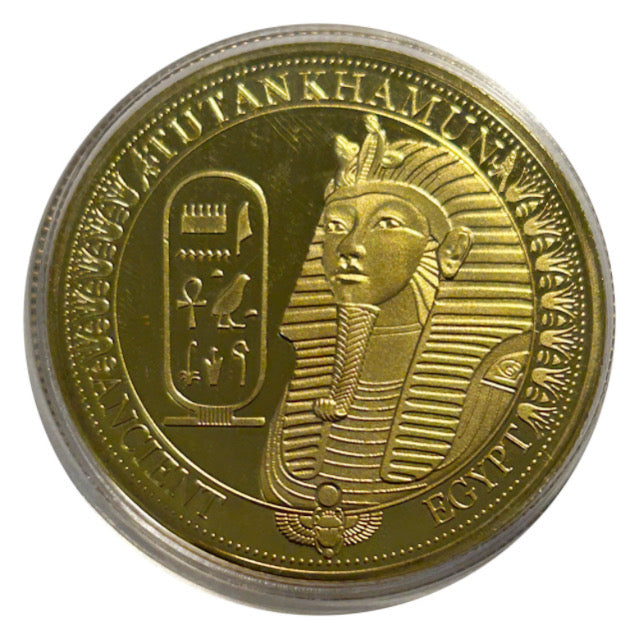 Lucky Craft Coin Tutankhamun Coin in Capsule