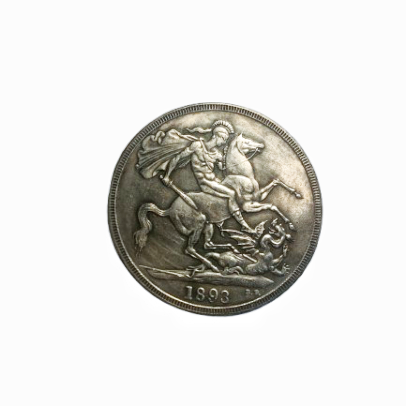 Copper Craft  Coin “ Queen Victoria Skeleton Wall “40mm Hobo Nickel Big Coin