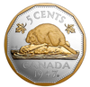 2023 Canada Silver 5 Cents Beaver - 1947 Maple Leaf Mark 2.015oz