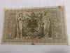 1910 GERMAN 1000 MARK BANKNOTE-RED SEAL-VG Condition