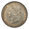 1873 Canada Silver 50 cents Newfoundland (Victoria) Coin VG