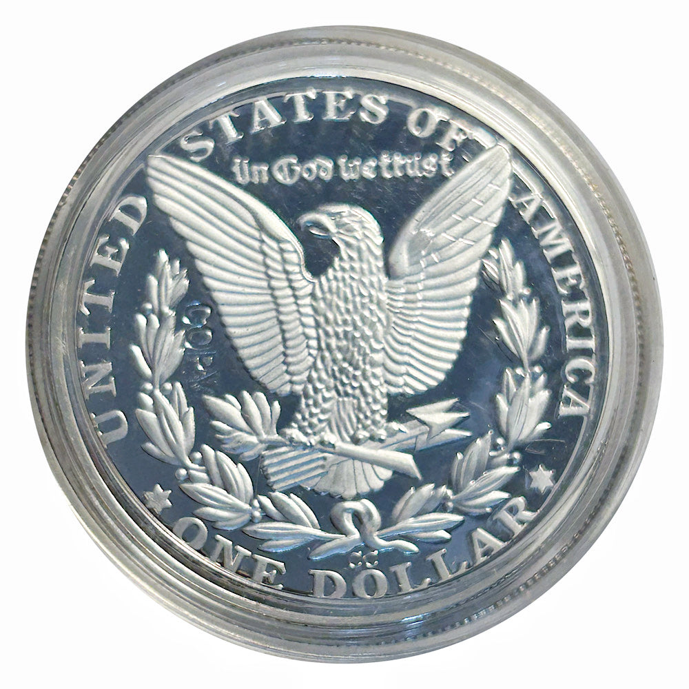 Lucky Craft Coin Morgan Dollar Liberty Head  Medal in Capsule