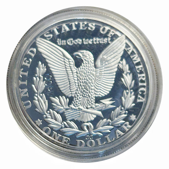 Lucky Craft Coin Morgan Dollar Liberty Head  Medal in Capsule