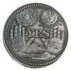 Lucky Decision Copper Coin Yes / No  in Plastic Capsule