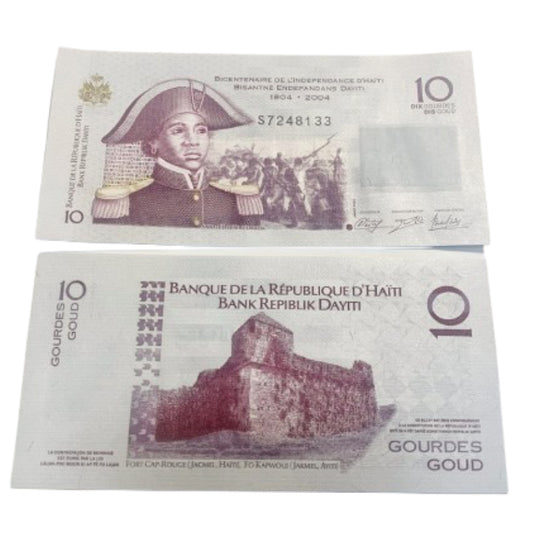 1894 Haiti 10 Rappen – hochwertige Silbermünze