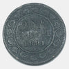 1881 H Queen Victoria large one cent Penny Coin G
