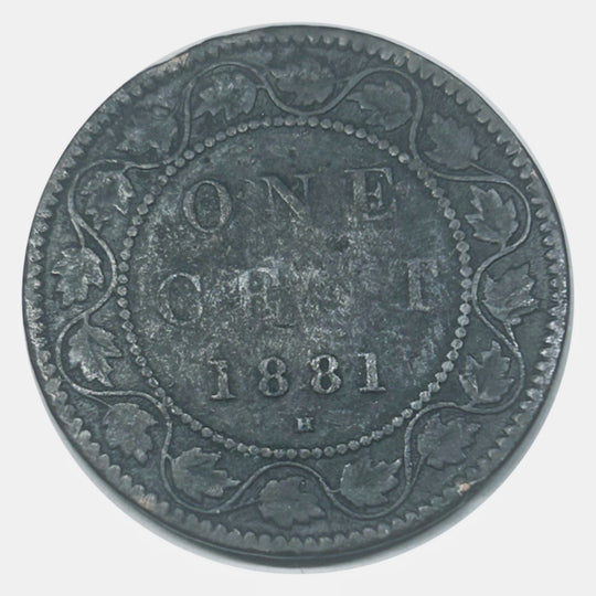 1881 H Reine Victoria grand un cent de haute qualité