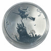 Lucky Craft Colored Coin Halloween Witch Flying  in Capsule