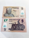 Nigeria 5 Naira 2018 Fancy Triple 999 Ending  Serial Banknote  UNC