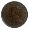 Kanada 1 Cent 1911 George V Canadian Penny Kupfermünze VF