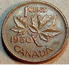 1950 Canada One Cent VF
