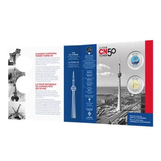 2026 50th Anniversary of the CN Tower - Commemorative Collector Keepsake Card