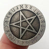 Copper Craft  Coin “Pentagram  “23mm Hobo Nickel Coin