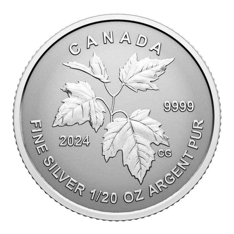 2024 Canada Autumn Beauty Fractional 5-Coin Silver Set