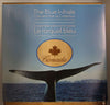 2010 Canada $10 Blue Whale .9999 Silver Coin and Stamp Set RCM
