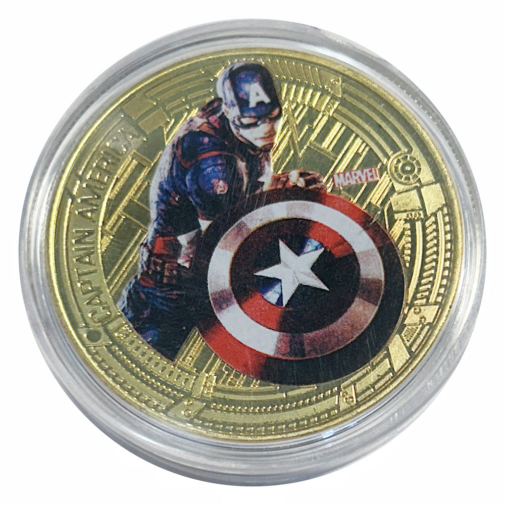 Lucky Craft Colored Coin American Shield Superhero   in Capsule