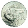 2013 Australia  50 Cents Year of the Snake Lemberg Coin BU