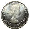 1964 Canadian Silver Dollar Coin  No Dot MS60