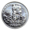 1958 Canadian Silver Dollar Coin  MS60