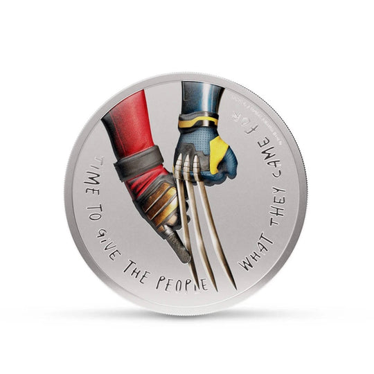 2026 Marvel Deadpool “I Heart Me” – 1 oz .9999 Pure Silver Limited Edition Collectible