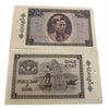 1965 Burma (Myanmar) 1 Kyat Banknote UNC