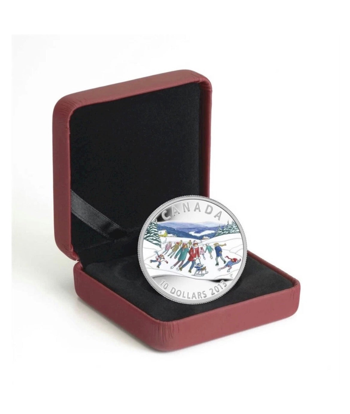 3013 Canada Silver  $10 Winter Scene  .51oz