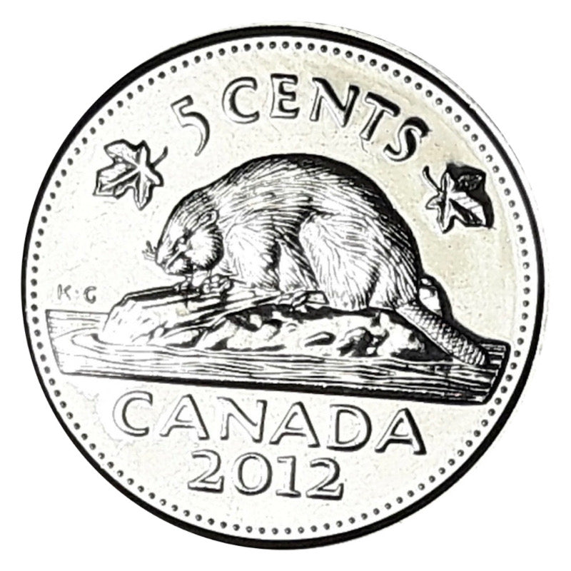 2005 Canada 5 Cents Nickel Coin  BU