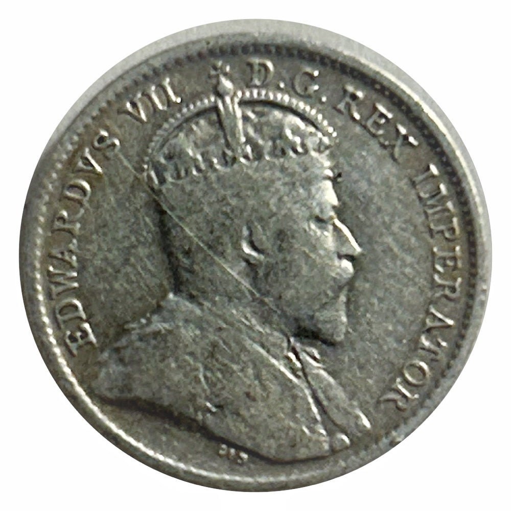 1903 Kanada Silber Kleine 5-Cent-Münze Geringe Auflage
